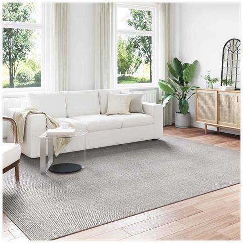 Tappeti per area HUARTE Crema e Grigio 340 x 240 cm Poliestere - Foto 2