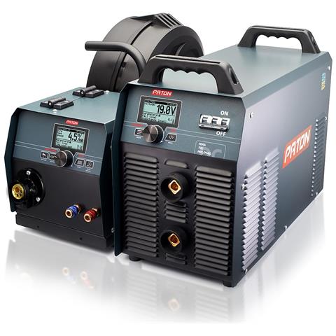 ProMIG-500-15-4-400V W MAXwire (WAM) Saldatrice MIG 500A 3-in-1 400V, Kit con trainafilo a 4 rulli, Inverter professionale - Foto 5