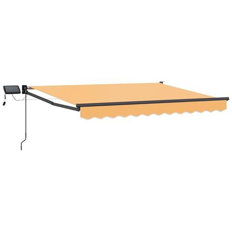 Tenda retrattile manuale con LED Sabbia - Foto 1