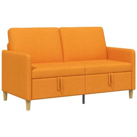 Divano con Storage Giallo Scuro 152 x 78 x 87 cm Poliestere - Foto 1