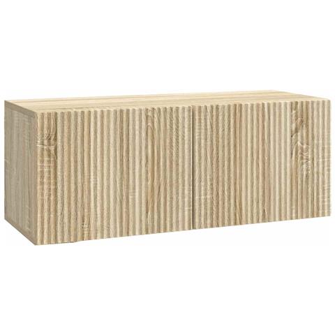 Mobile Porta TV da Muro Rovere Sonoma 78,5 x 31 x 30 cm - Foto 1