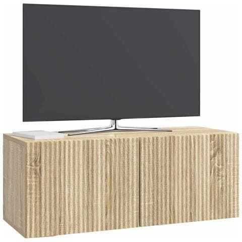 Mobile Porta TV da Muro Rovere Sonoma 78,5 x 31 x 30 cm - Foto 2