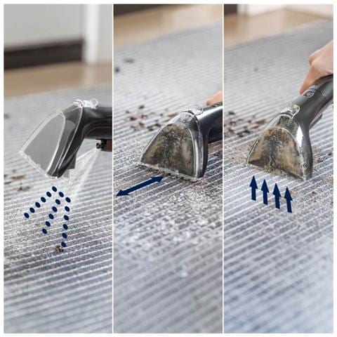 SpotClean Mini Cordless macchina per pulire il tappeto Portatile Nero, Blu - Foto 9