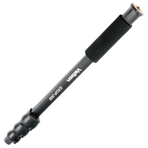 Monopiede con Testa a Sfera Altezza Max 132 cm Nero V40930-EU - Foto 2