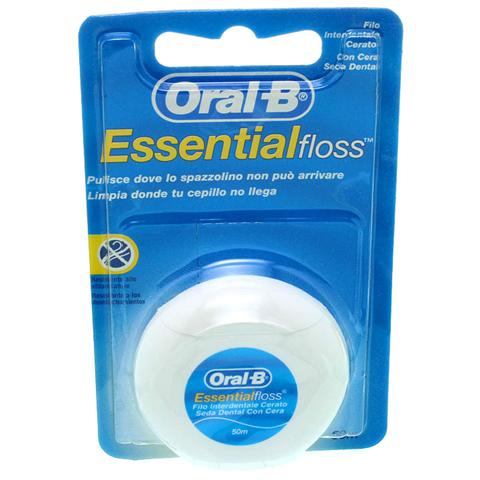 filo interdentale cerato essential floss 50 metri - Foto 1