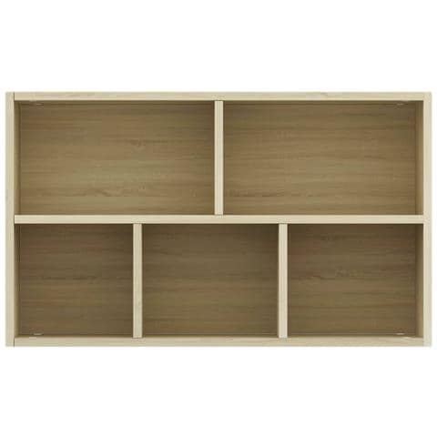 Libreria /Credenza Rovere Sonoma 50x25x80 cm Legno Multistrato - Foto 2