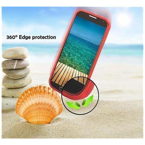 Custodia Compatibile Con Sony Xperia T2 In Rosso Cremisi - Coperchio Protettivo In Silicone Tpu Flessibile - Foto 8