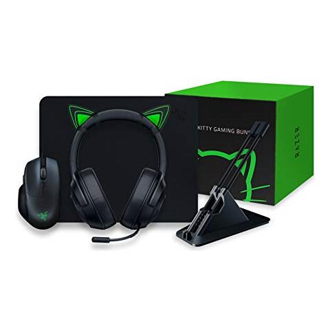 Kraken Kitty Edition Cuffia Padiglione Auricolare Nero, Verde - Foto 2