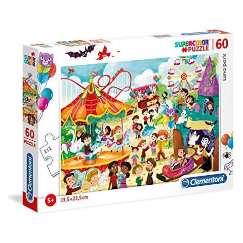 Supercolor Puzzle60 Pezzi Luna Park, Multicolore, 26991 - Foto 1
