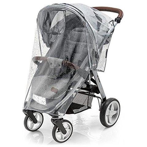 Copertura Universale Pioggia Per Passeggino Passeggino E Carrozzina Ideale Circolazione Dellaria Facile Da Installare Finestra Anteriore E Laterale Ventilazione Pvc-free - Foto 1