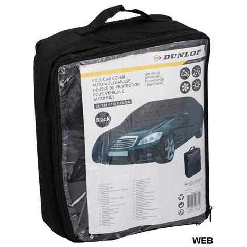 Telo Copriauto Nero 534x178x120cm Dunlop - Foto 1