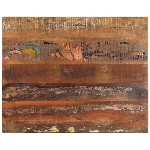 Piano Tavolo Rettangolare 70x90 Cm 15-16 Mm Legno Di Recupero - Foto 1