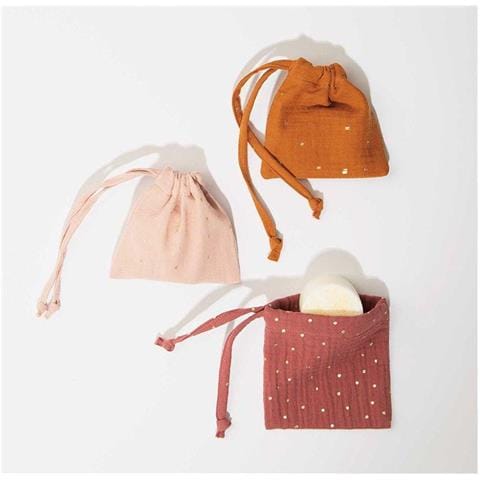 Mussola Stropicciata Rosa Cipria 130x50cm - Foto 1