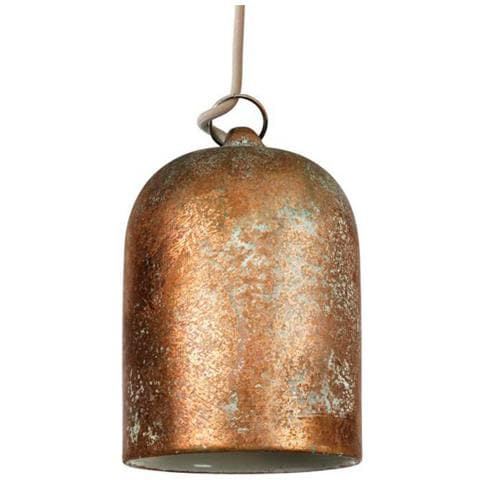 Lampada A Sospensione Modello Pdm Mini Campana Xs Bianco Lucido 1405xø130 Mm Ceramica - Foto 1