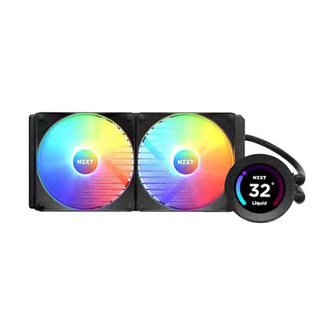 Kraken Elite 280 RGB Processore Raffreddatore di liquidi tutto in uno 14 cm Nero 1 pz - Foto 1