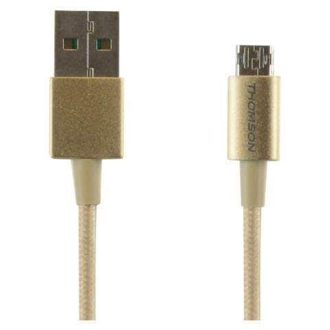 Cavo Usb/micro Usb Reversibile - 2a, Oro - Foto 1