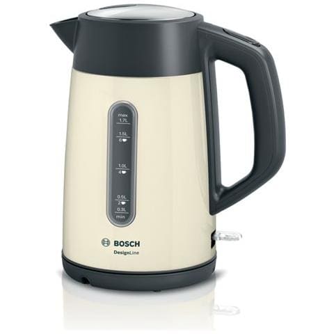 Bollitore Elettrico TWK4P437 Capacità 1,7 L Potenza 2400 W Colore Beige / Nero - Foto 1