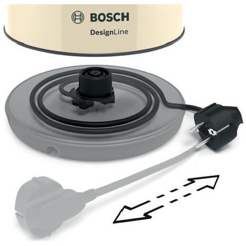 Bollitore Elettrico TWK4P437 Capacità 1,7 L Potenza 2400 W Colore Beige / Nero - Foto 11