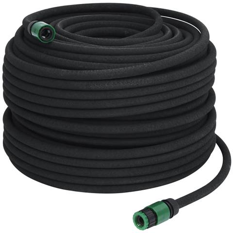 Tubo di Irrigazione da Giardino Nero 0,6"" 100 m in Gomma - Foto 2