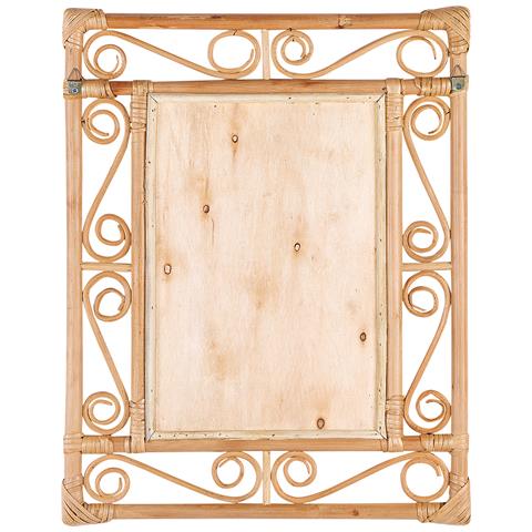 Specchio Amanu Rattan Naturale - Foto 2