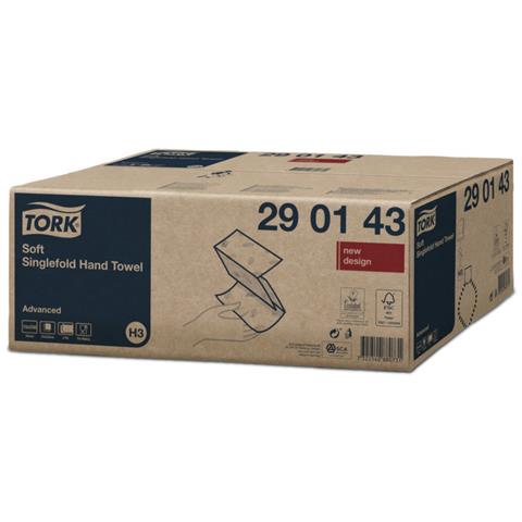290143 asciugamano di carta 250 fogli Bianco - Foto 3