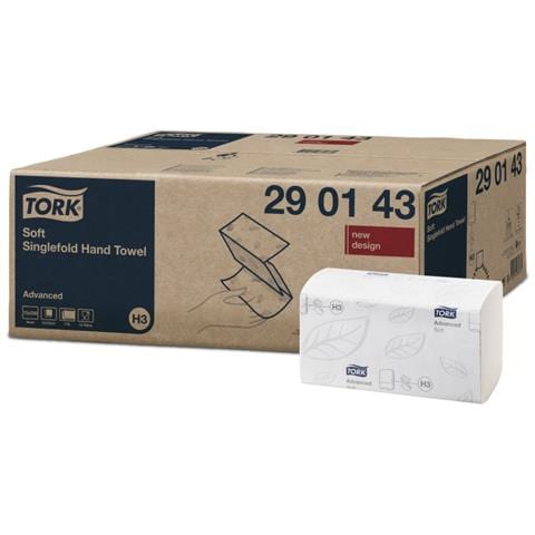 290143 asciugamano di carta 250 fogli Bianco - Foto 1