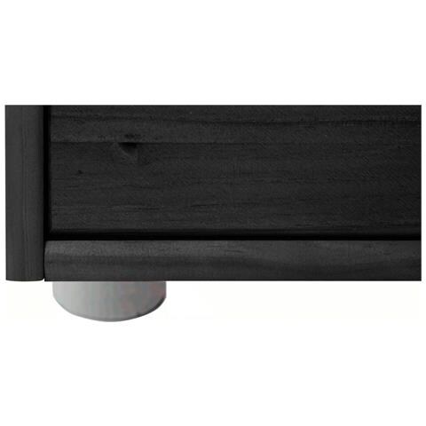 Gava Cassettiera Con 6 Cassetti In Pino Nero - Foto 4