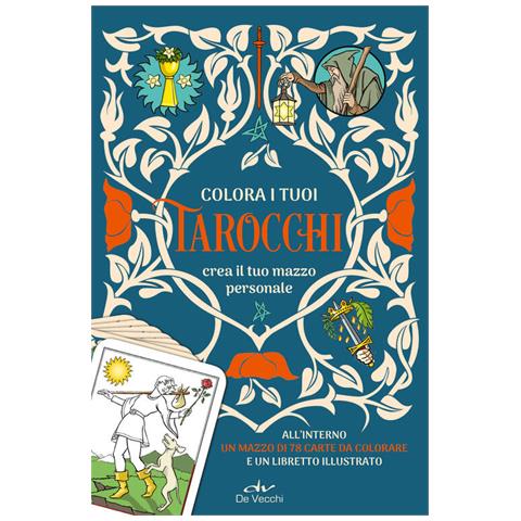 Tania Ahsan - Colora i tuoi tarocchi. Crea il tuo mazzo personale. Ediz. a colori. Con 78 Carte - Foto 1