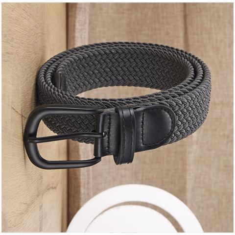 Cintura Elastica Intrecciata Senza Fori Grey L - Foto 2