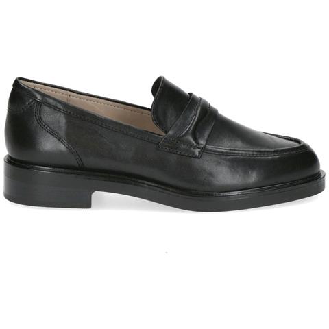 Black Casual Closed Loafers Mocassino Pelle Scarpe Donna Nero Eu 38.5, 9-24300-43-022 - Foto 2