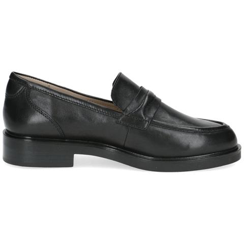 Black Casual Closed Loafers Mocassino Pelle Scarpe Donna Nero Eu 38.5, 9-24300-43-022 - Foto 3
