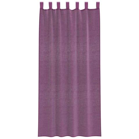 Tende In Voile Con Passanti 2 Pz Viola 140x225 Cm - Foto 2