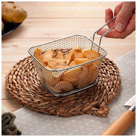 Contenitore Friggitrice Rete Maniglia Grande - Foto 2