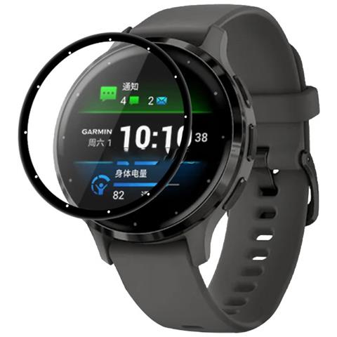 Pellicola Protettiva Per Schermo Garmin Venu 3s, Pellicola Morbida Curva 3d, Confezione Da 2 - Foto 1