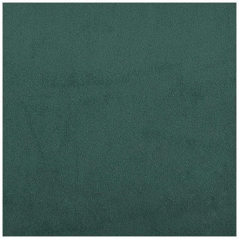 Divano da Giardino con Panchina e Cuscini L-Shaped Verde Scuro in Velluto,  Divano 3 Posti con Chaise L-Shaped Verde Scuro 160 cm in Velluto,  Panchina Verde Scuro 113x57x39 cm in Velluto - Foto 9