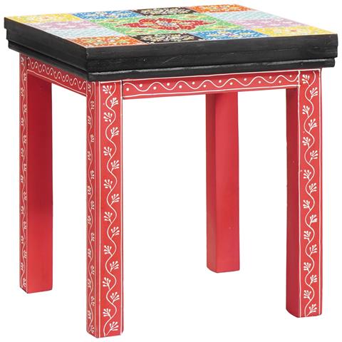 Tavolini Nesting 3 pcs in Legno Solido di Mango - Foto 2