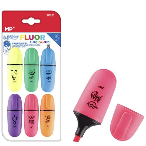 Evidenziatore Mini 6 Pz. - Foto 1