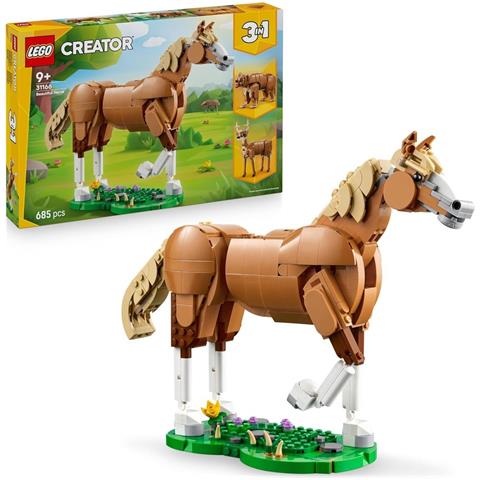 Creator 3 In 1 31166 Beautiful Horse - Foto 1