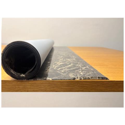 Tovaglia Antimacchia Plastificata Pvc Proteggi Tavolo Crystal Marmo 100x200 D12 - Foto 1
