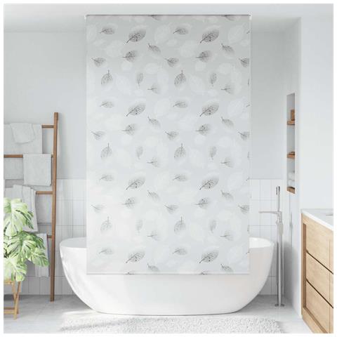 Tenda a Rullo Doccia 140x240 cm Larghezza Tessuto 136 cm - Foto 2