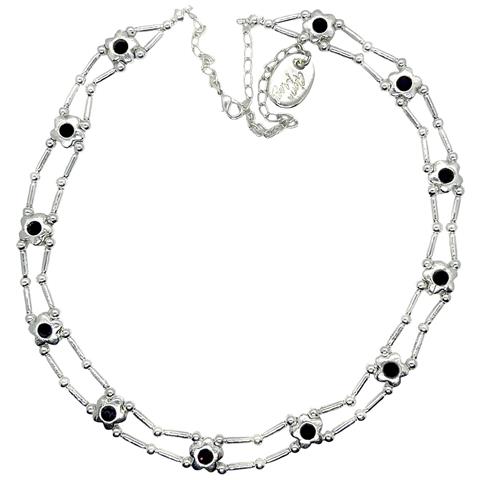 Girocollo A Fiore Sw In Argento Siam 10µ - Foto 1