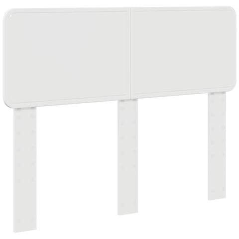 Testiera con testiera Bianco Lucido 120 cm Legno multistrato - Foto 1