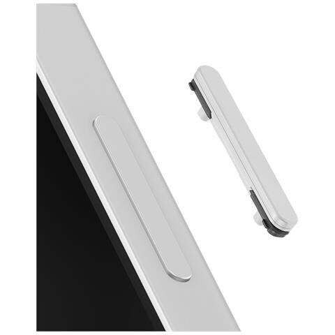 Pulsante Volume Sostitutivo Galaxy S25 Ultra Original Service Pack, Argento - Foto 1