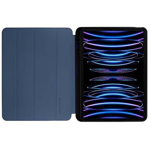 Custodia Per Ipad Air 11 M3 / M2 / 10.9 / Pro 11 Flexfolio Antiurto, Blu - Foto 4