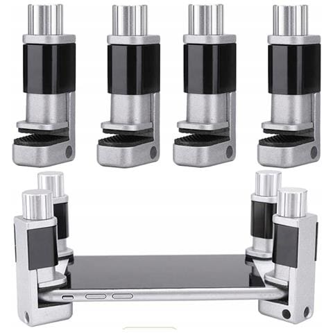 Set Di Morsetti Per Display Lcd - Precisione E Stabilità | Massima Spessore 15mm, Altezza 70mm | Ideale Per Riparazioni Professionali - Foto 1