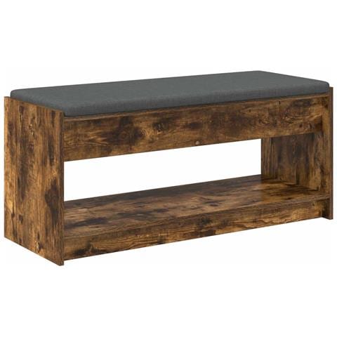 Panca per ingresso Quercia Affumicata 103 x 38 x 45 cm - Foto 1
