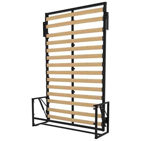 Letto a Scomparsa Morphy Classic - Sistema multifunzionale modulare SizeFlex & TypeFlex, letto a scomparsa salvaspazio ed estensibile con moduli divano (120x200 cm, Verticale) - Foto 2
