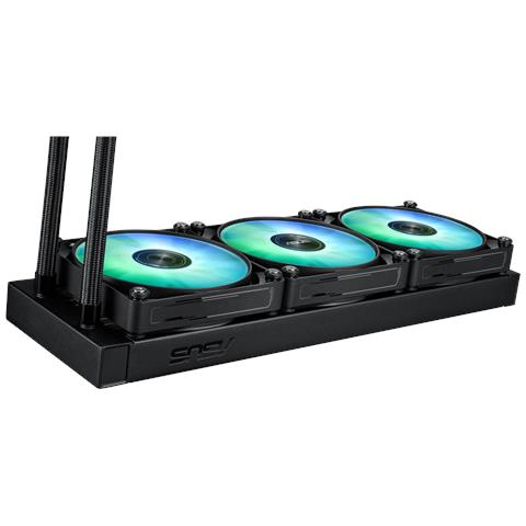 MAX GAMING LC 360 ARGB LCD Processore Raffreddatore di liquidi tutto in uno 12 cm Nero - Foto 14
