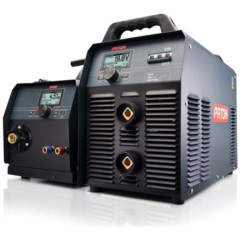 ProMIG-630-15-4-400V W MAXwire (WAM) Saldatrice MIG 630A 3-in-1 400V, Kit con trainafilo a 4 rulli, Inverter professionale - Foto 1