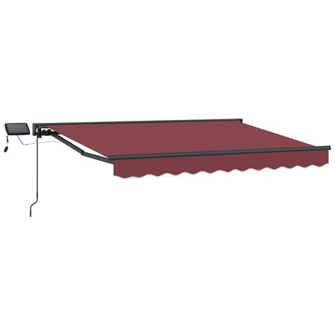 Cornice per Tenda Manuale con LED 3,5 x 2 m - Foto 1